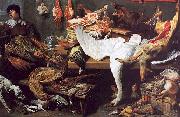 Frans Snyders A Game Stall oil painting